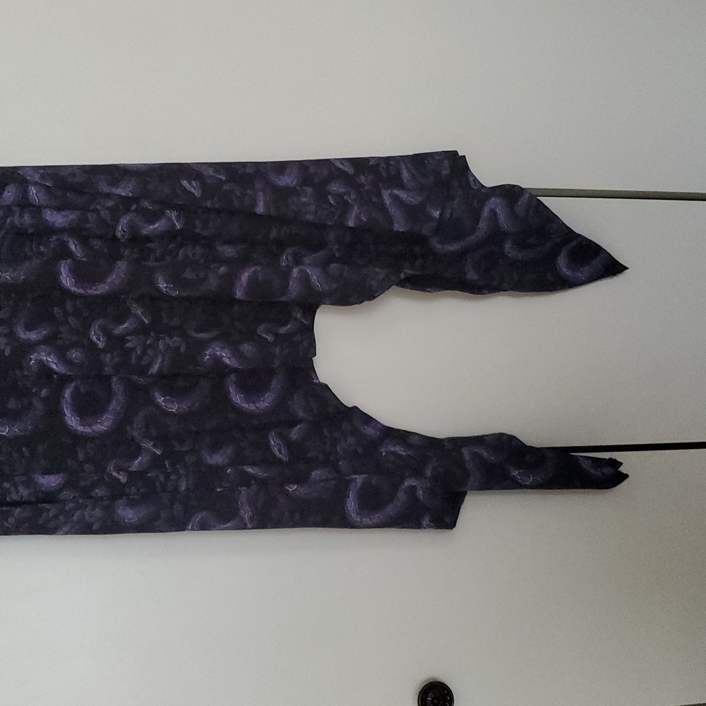 Killstar Purple Asymmetrical Skirt - Picture 12 of 16